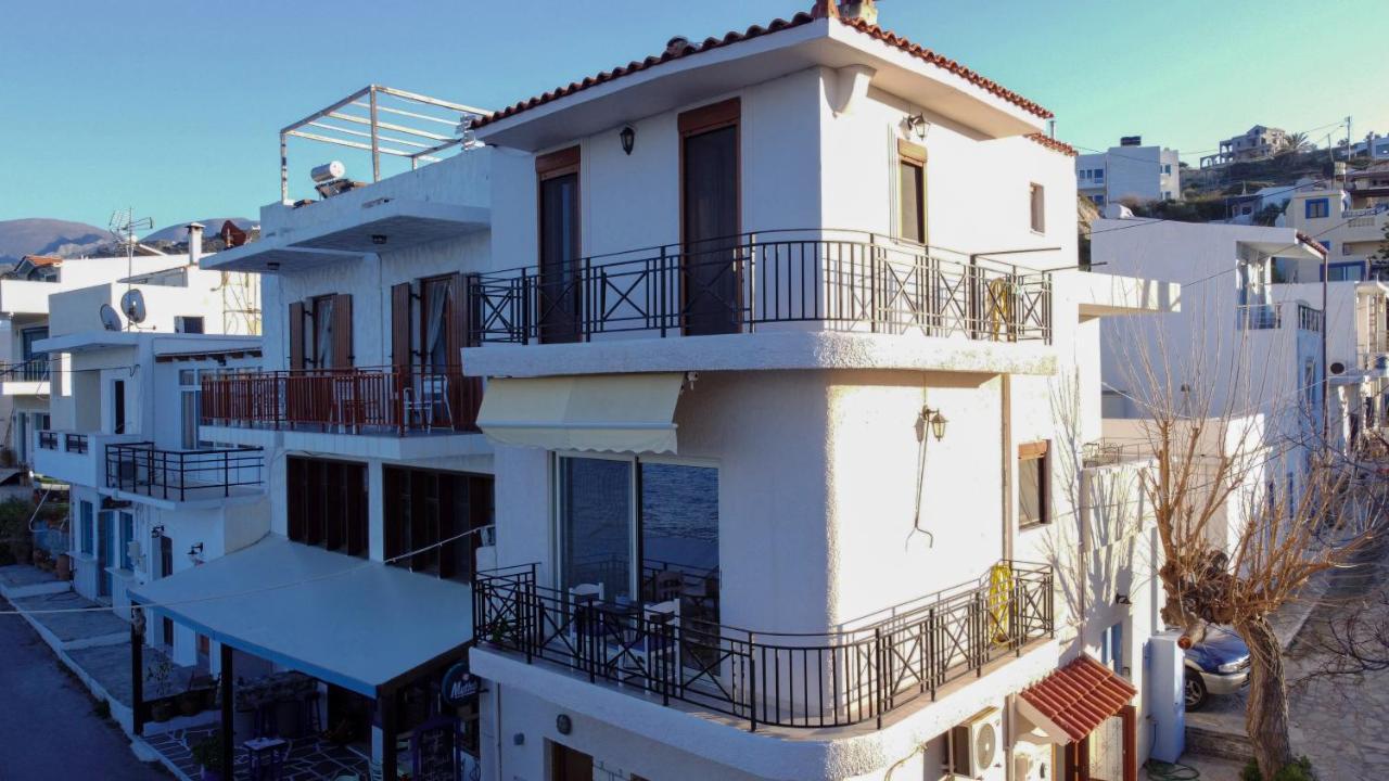 The Island House - Family Size Apt - Overlooking The Aegean - 3 Steps From The Beach Mochlos Extérieur photo